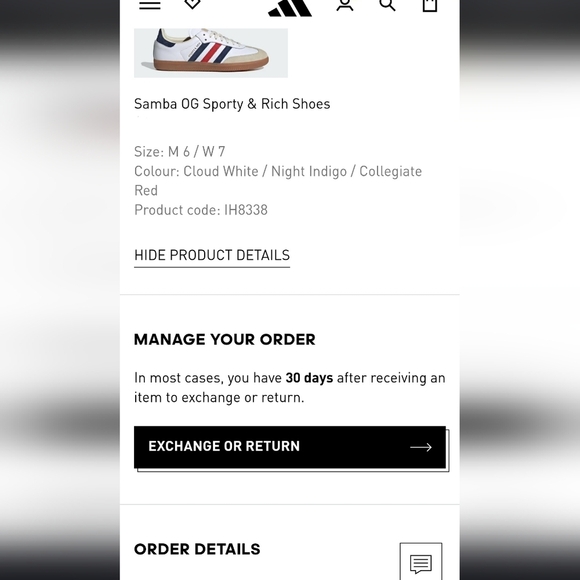 Adidas X Sporty & Rich  Samba OG Red White Blue gum unisex New main image 12